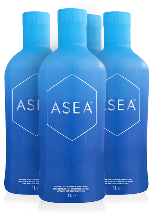 4 botellas de asea